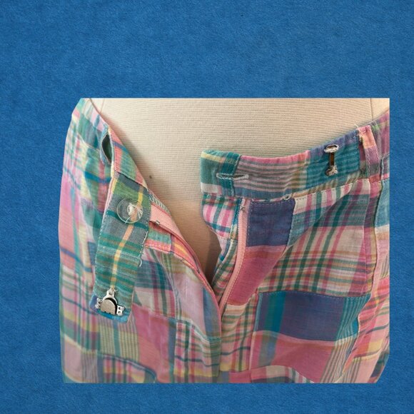 Vintage Plaid Pants – Size 28x30 - Picture 2 of 7